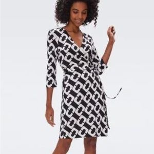 Diane von Furstenberg Julian Mini Wrap Dress